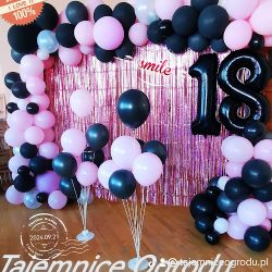 Tajemnice Ogrodu, Dekoracje (girlandy) Balonowe (Rogoźno en Merlo San Luis)